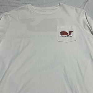 Vineyard vines football tee